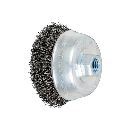 Pferd Crimped Cup, .020CS Wire, 3-1/2 82255